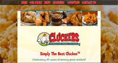 Desktop Screenshot of cluckerstfc.com